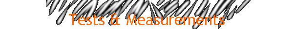 Tests & Measurements
